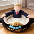Cozy Commander Airplane Plush Pet Bed