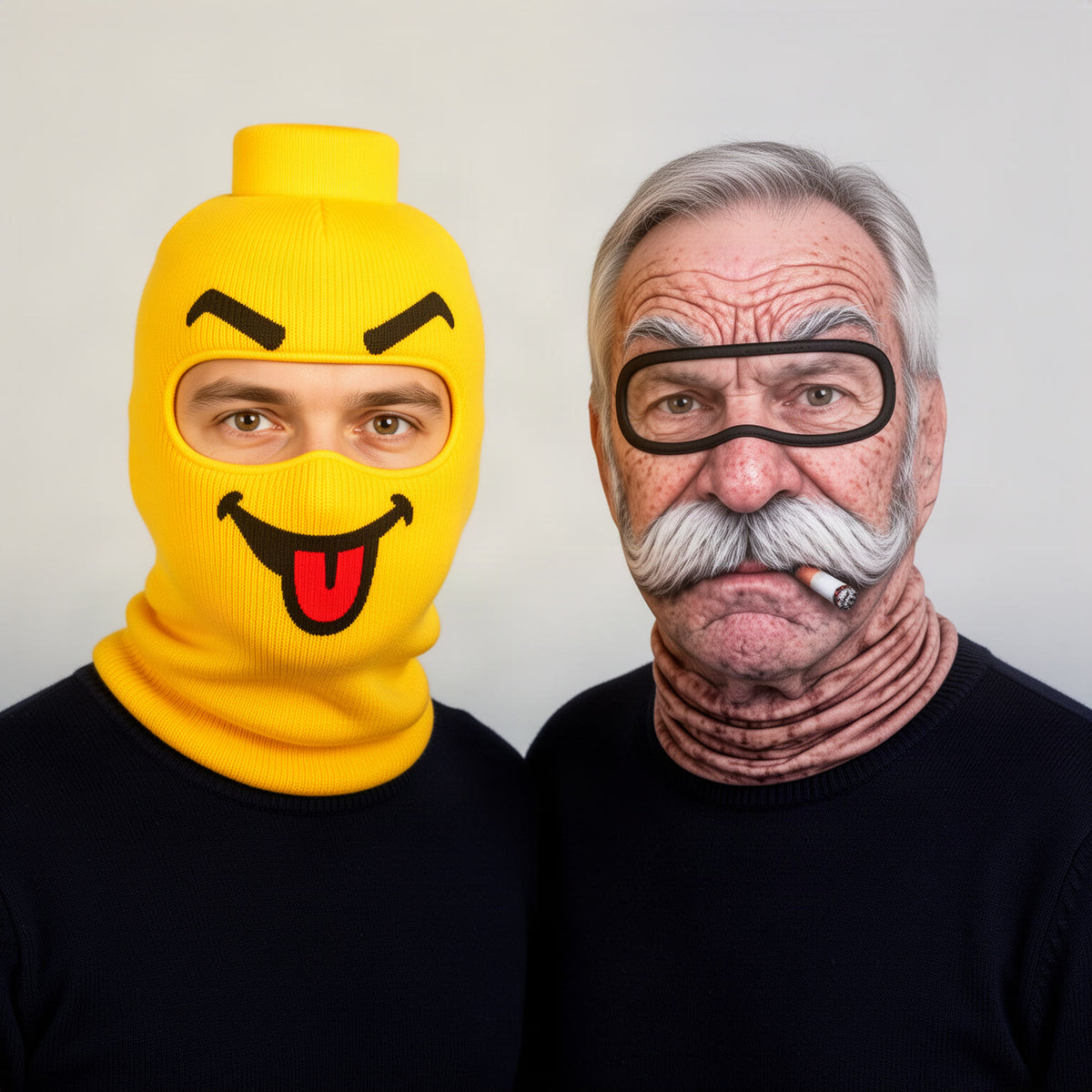 Instant-Laughs Funny Ski Mask